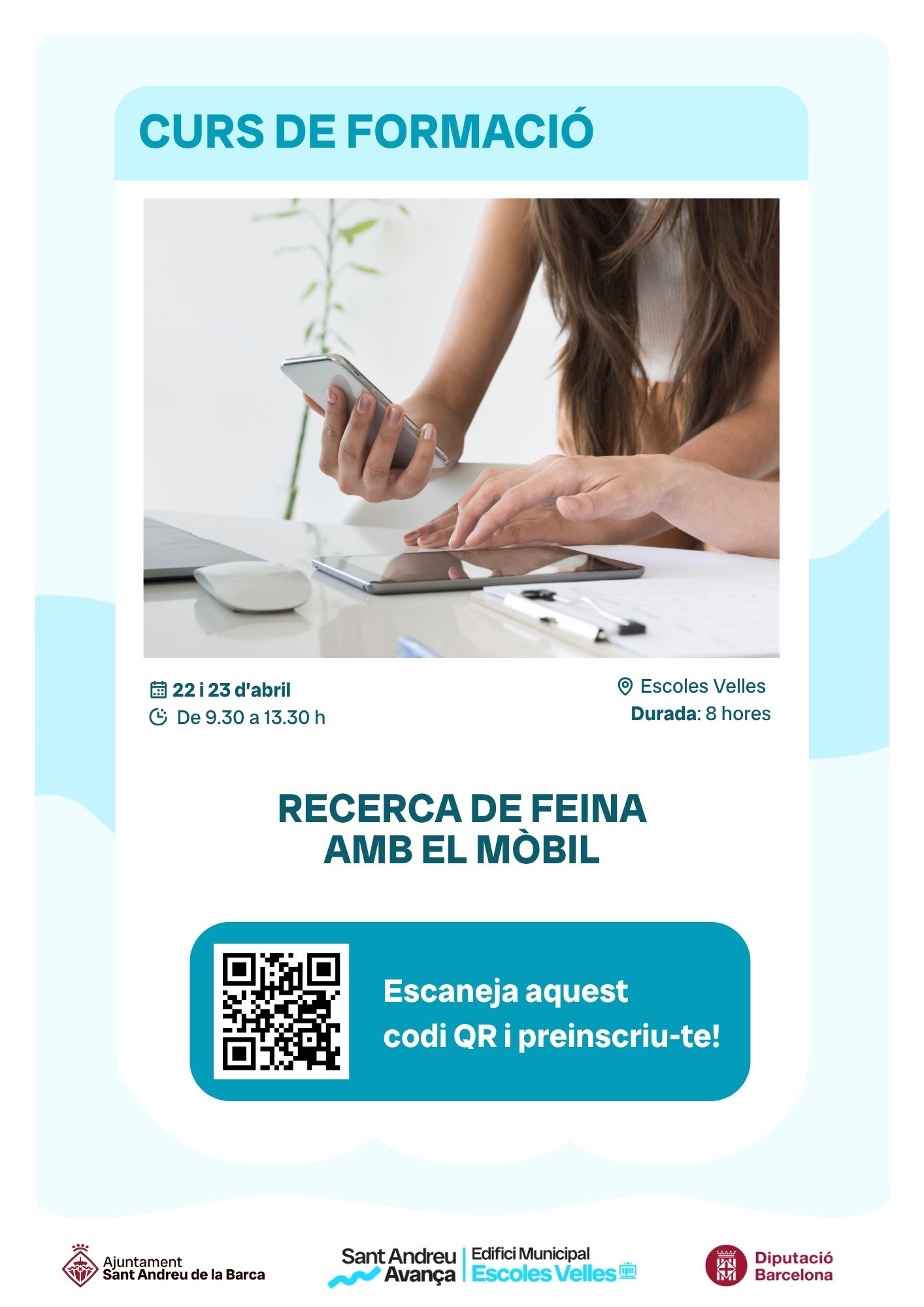 RECERCA DE FEINA AMB EL MÒBIL